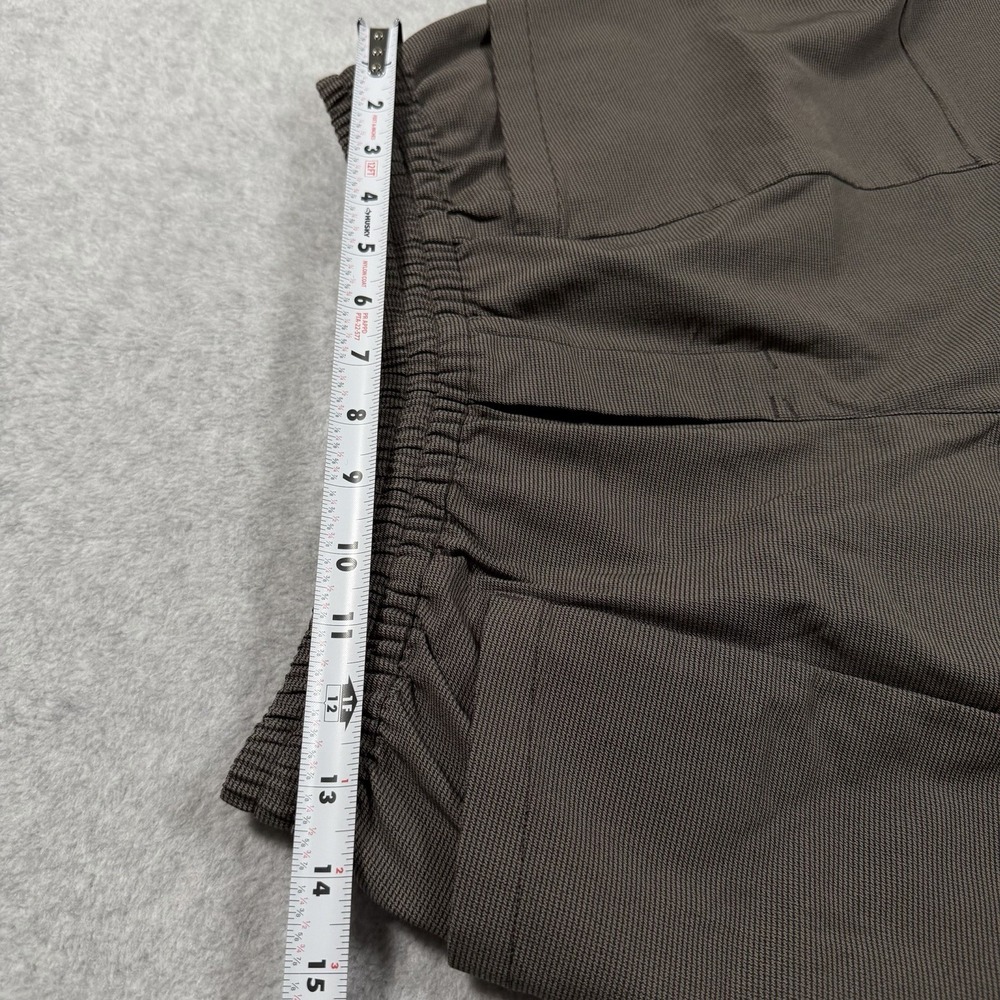 Lululemon Lab Woven High-Rise Barrel Leg Trouser Nano Rover Womens 6 Pants $178 - Picture 6 of 9